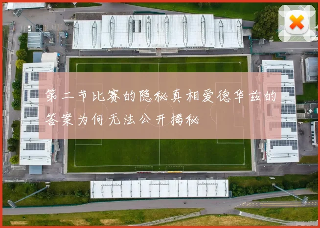 第二节比赛的隐秘真相爱德华兹的答案为何无法公开揭秘